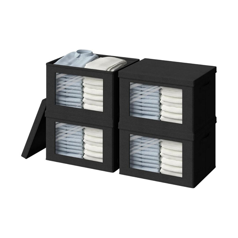 4 Storage Bins with Lids
