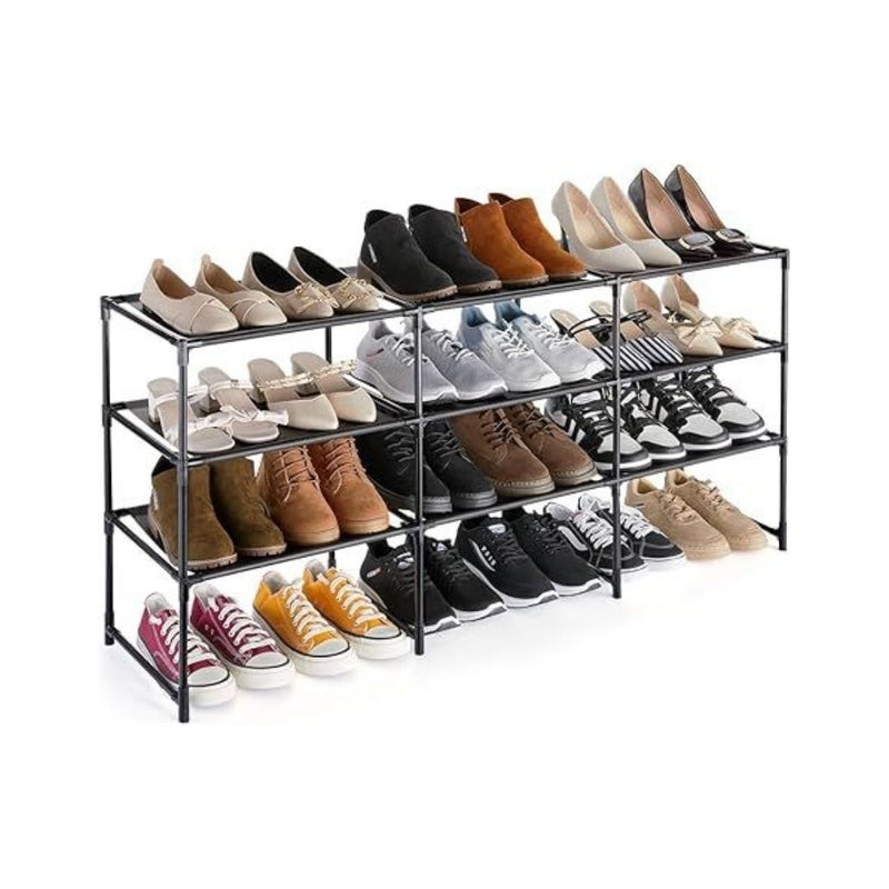 4 Tier Long Shoe Rack