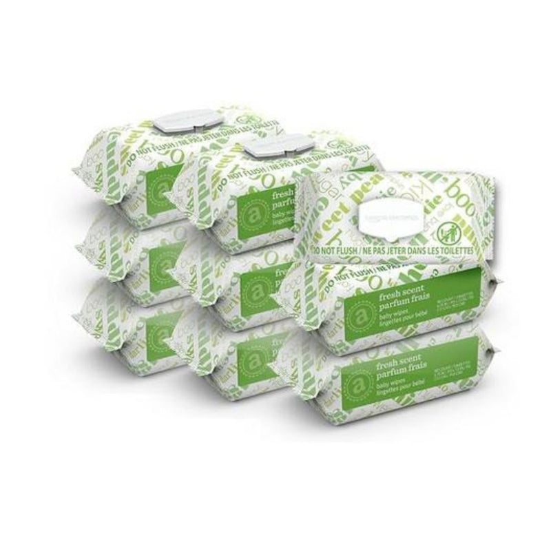 810 Amazon Elements Baby Wipes