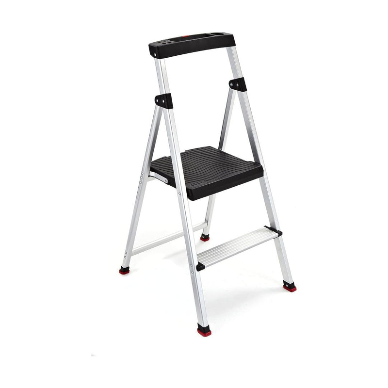 Rubbermaid 2-Step Lightweight Aluminum Step Stool