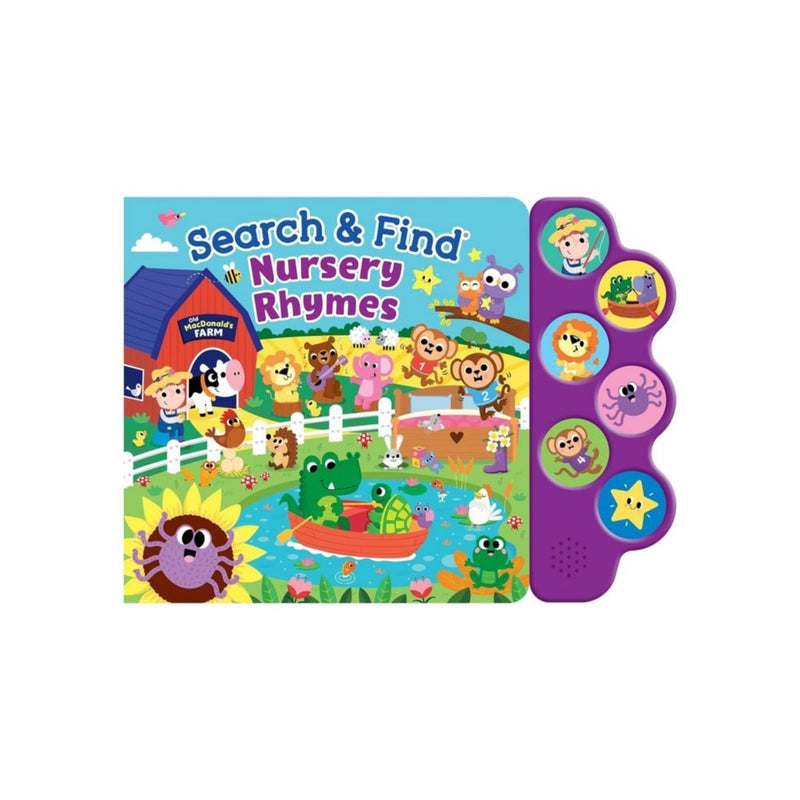 Search & Find: Nursery Rhymes Board Book