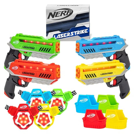Nerf Laser Strike 4 Player Laser Tag Game Pack
