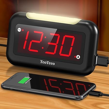 3 Level NightLight Alarm Clock