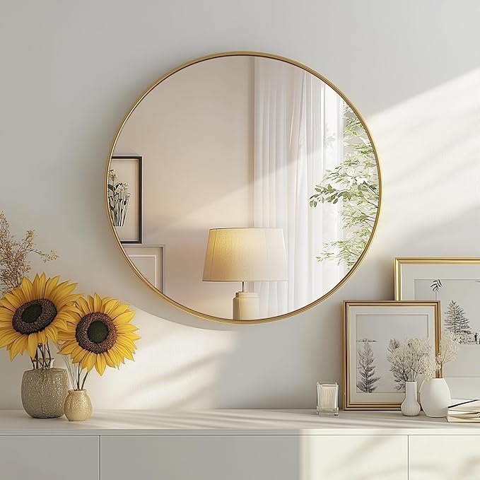DUMOS Gold Circle Mirror