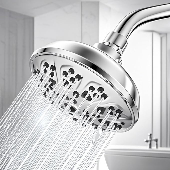 High Pressure 10-Setting Shower Head