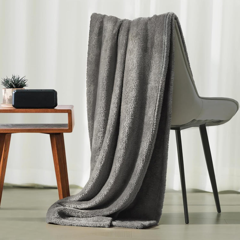 Plush Fleece Throw Blanket