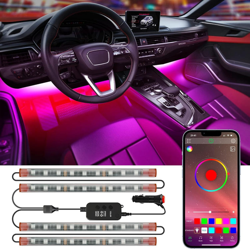 Car LED Lights with Smart App Control