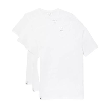 3-Pack Lacoste Cotton V-Neck Undershirts