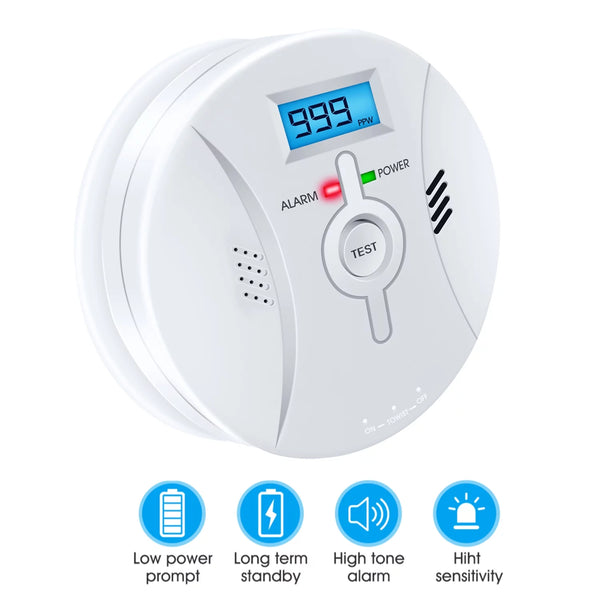 Carbon Monoxide and Smoke Alarm Detector