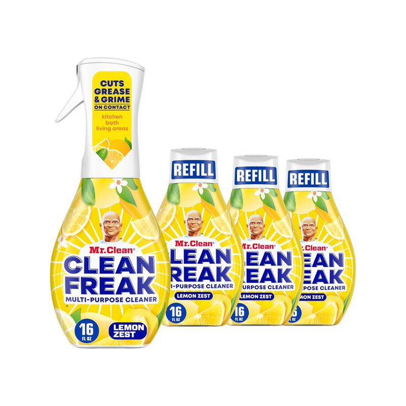 Mr. Clean Clean Freak Multi Surface Cleaning Spray with 3 Refills