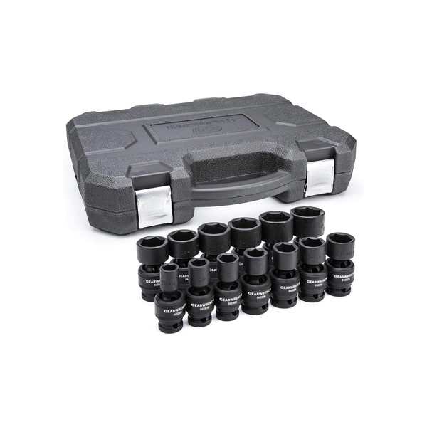 Gearwrench 13 Piece 1/2-Inch Universal Impact Socket Set