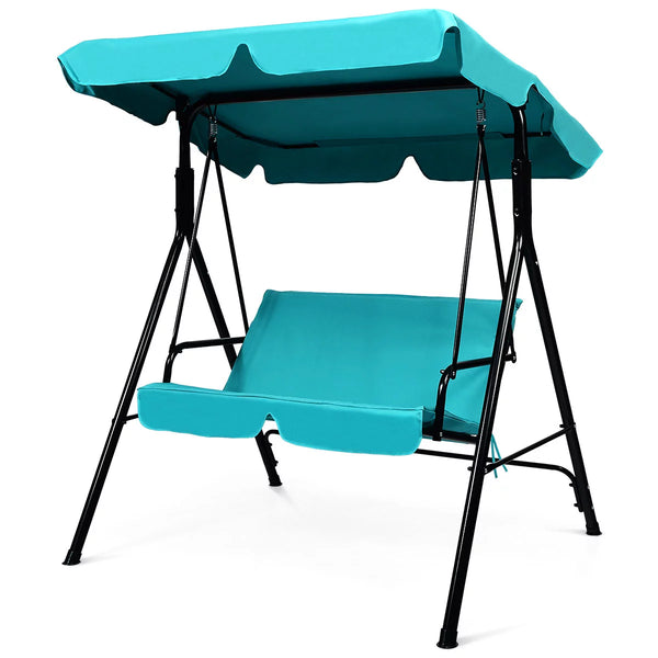 Loveseat Patio Canopy Swing Glider