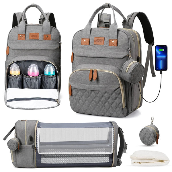 Multifunction Diaper Bag Backpack