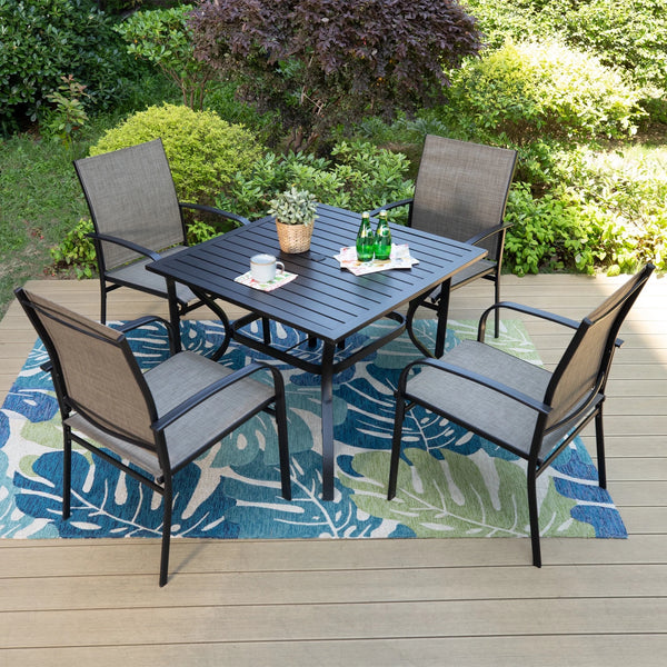 5-Piece Outdoor Patio Dining Set