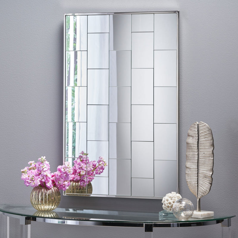 Metal Flat Wall Mirror