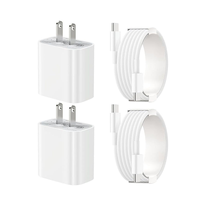 2 Pack PD 30W Wall Charger