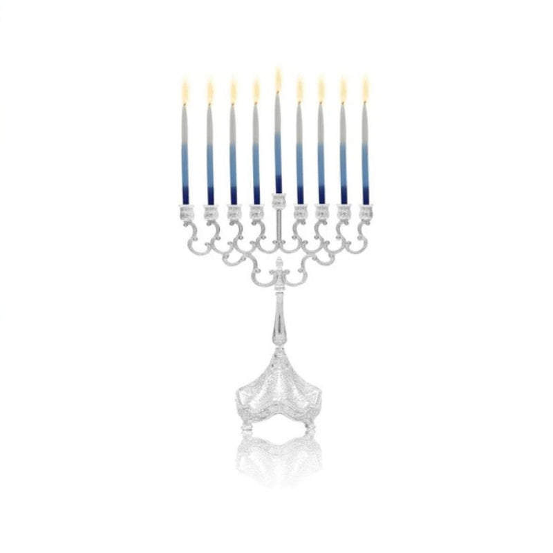 Majestic Giftware Silver-Plated Chanukkah Menorah