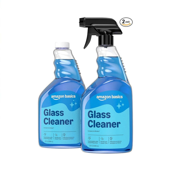 2-Pack Amazon Basics Glass Cleaner