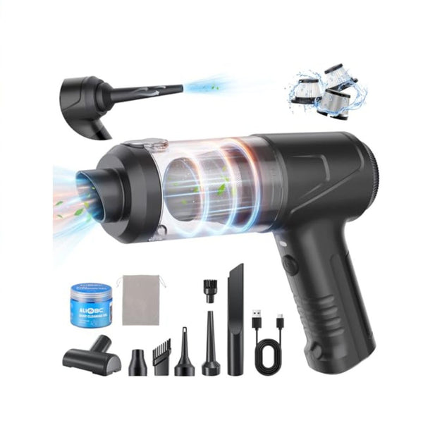 2-in-1 Cordless Car Vacuum and Air Duster