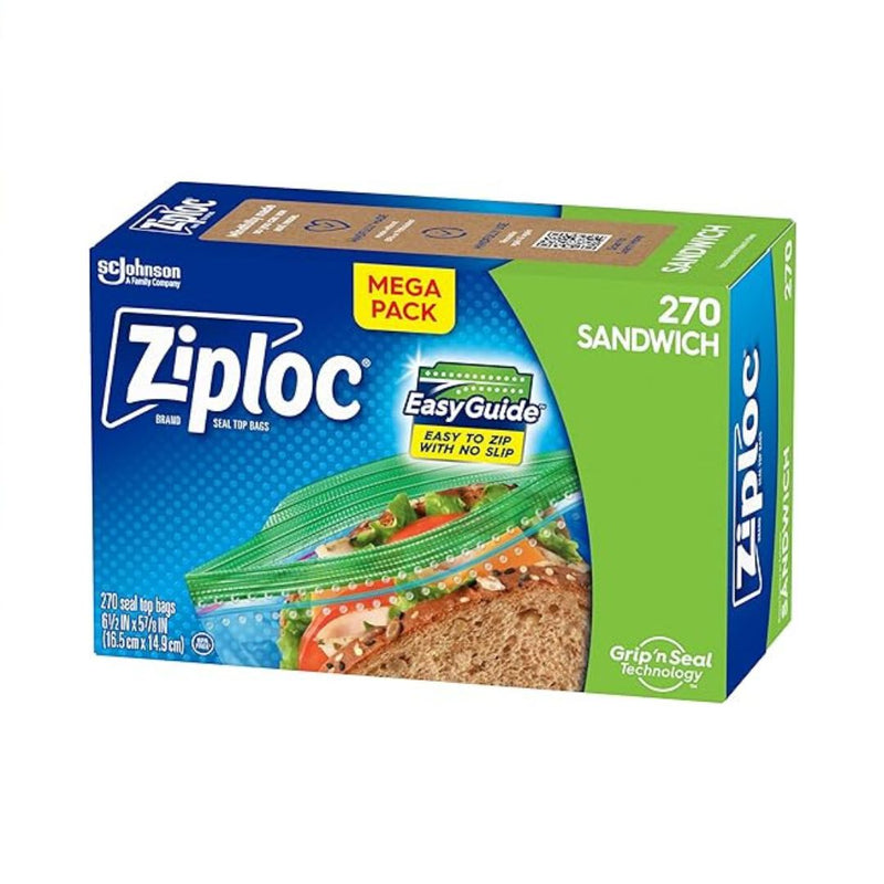 270 Ziploc Sandwich Bags
