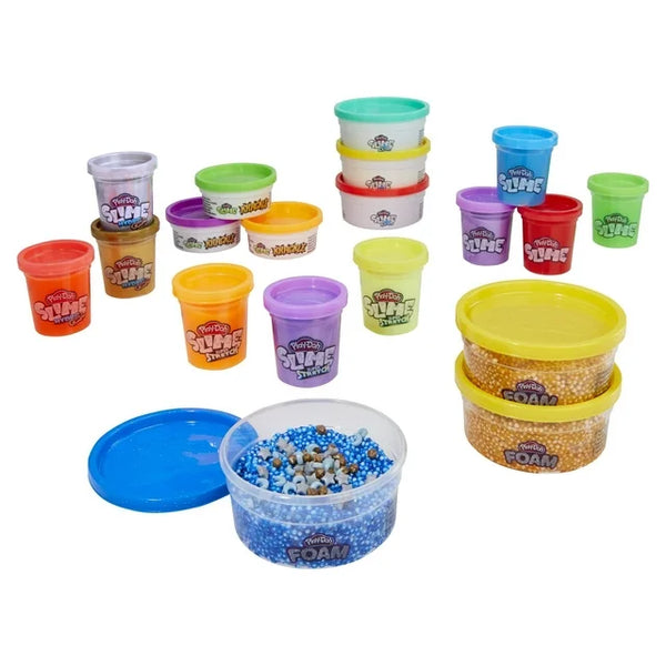 Play-Doh Slime and Foam Metallic Mania Set