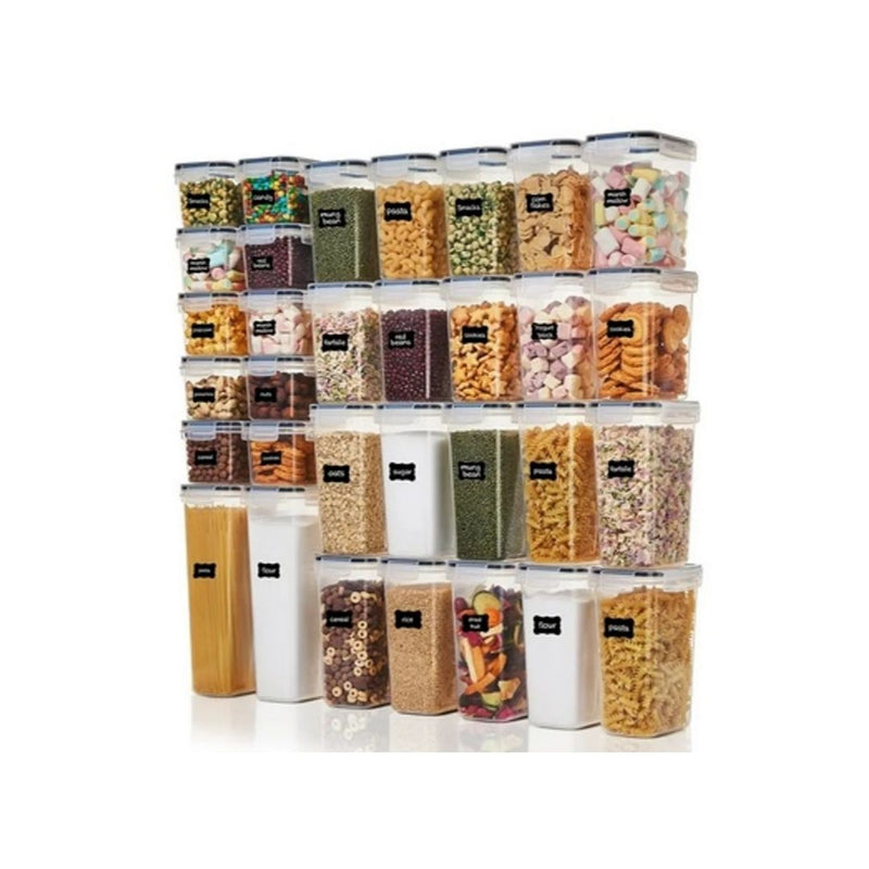 32-Pc Airtight Food Storage Containers Set