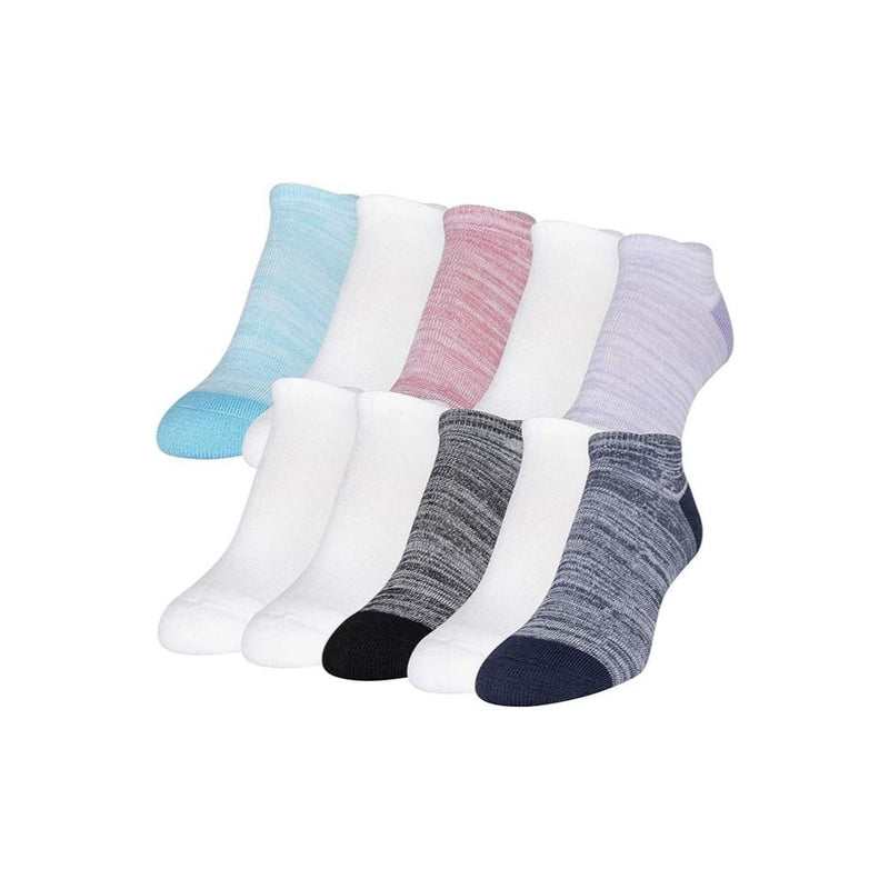 10 Pairs of GOLDTOE Women’s Cushion No Show Socks
