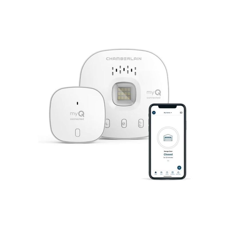 CHAMBERLAIN Smart Garage Control - Wireless Garage Hub and Sensor with Wifi & Bluetooth