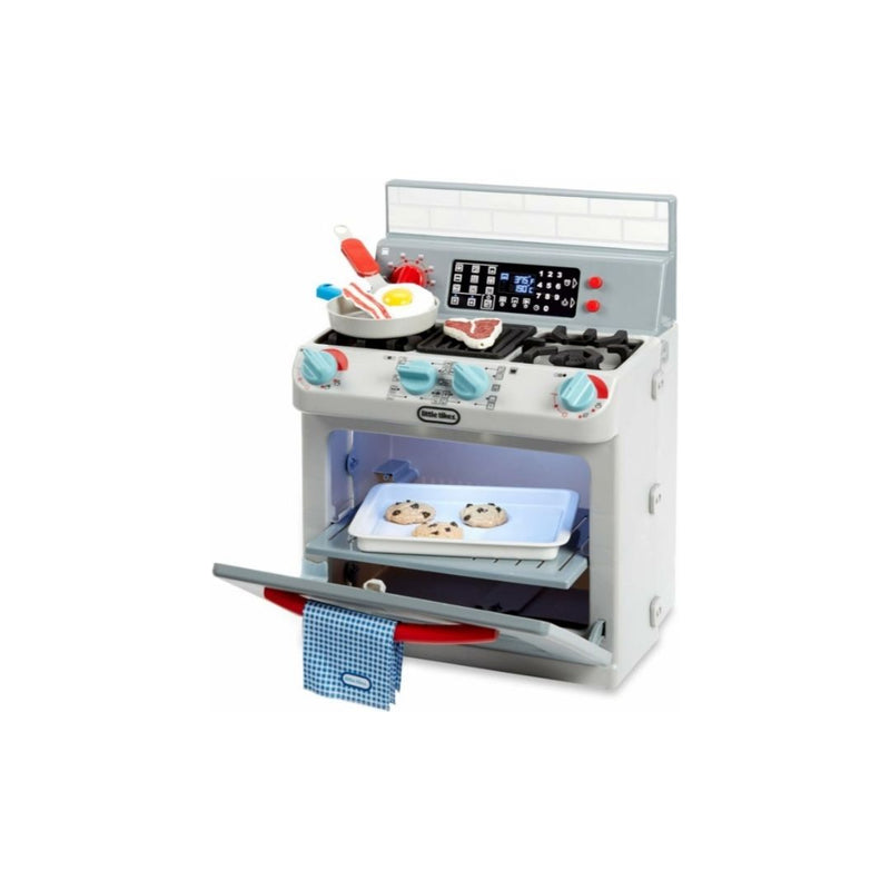 Little Tikes First Oven Realistic Pretend Play Appliance with 11 Accessories and Realistic Cooking Sounds