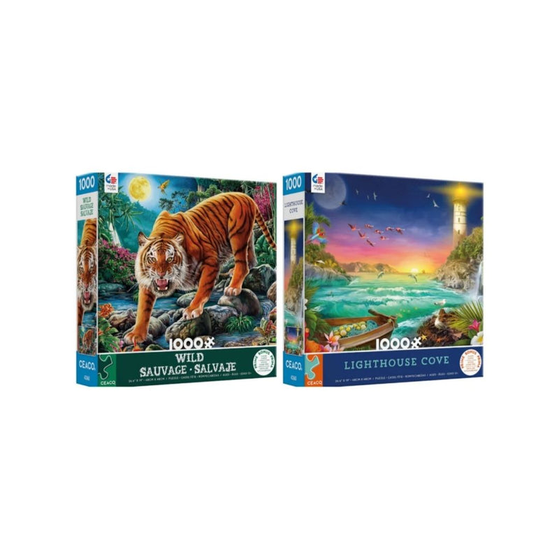Ceaco 1,000 Piece Jigsaw Puzzles