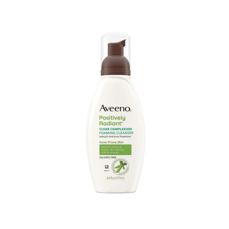 Aveeno Clear Complexion Foaming Oil-Free Facial Cleanser