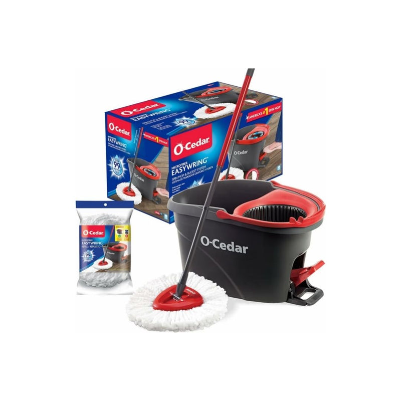 O-Cedar EasyWring Microfiber Spin Mop