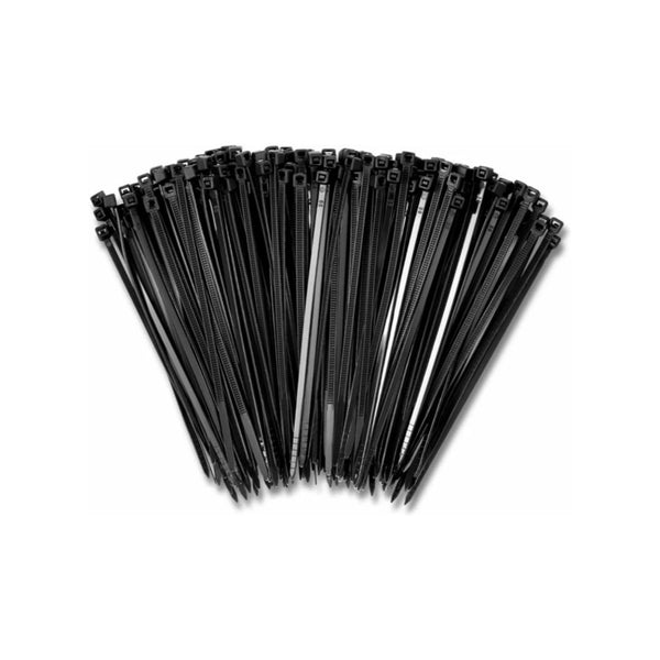 1,000-Pack of 4-Inch Heavy Duty Black Zip Cable Ties