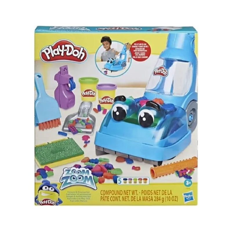 Play-Doh Zoom Vacuum and Cleanup Toy With 5 Cans