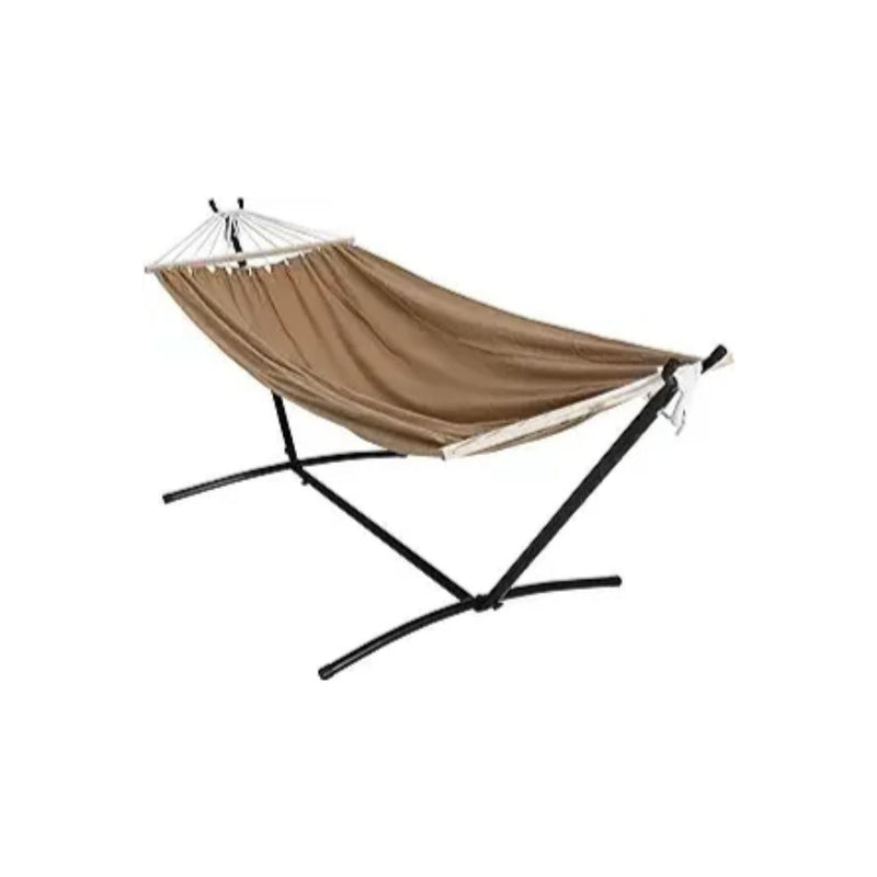 Adjustable 2-Person Hammock with Heavy Duty Stand
