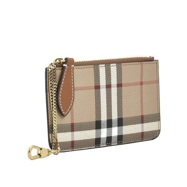 BURBERRY Kelbrook Archive Beige Vintage Check Coin Case