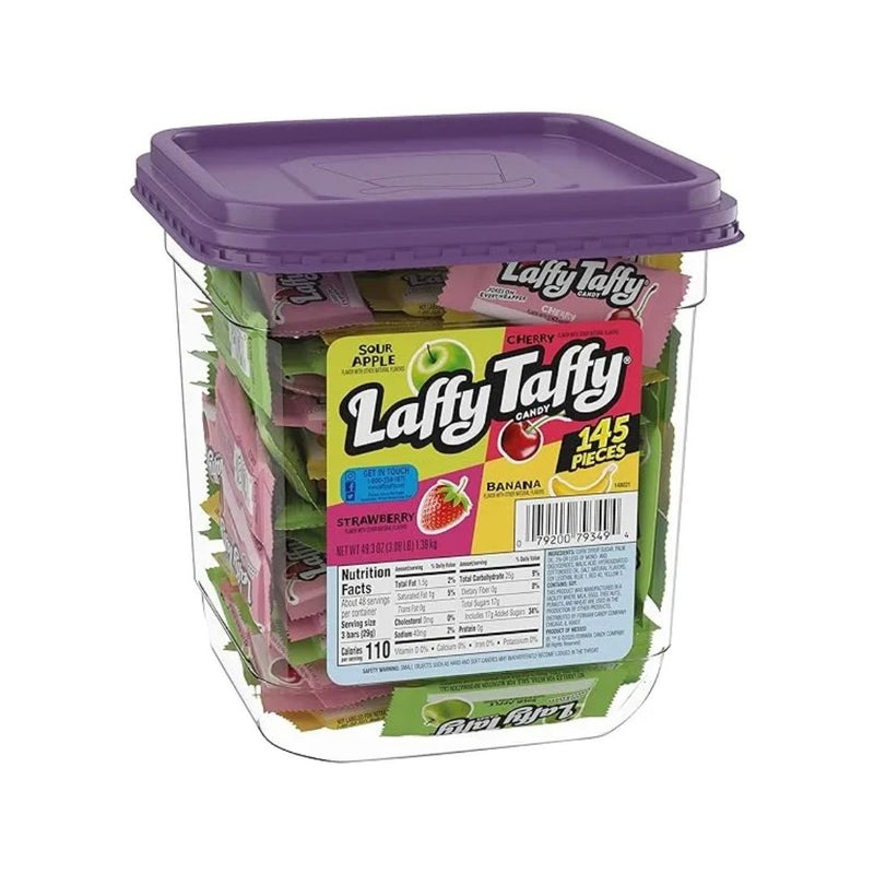Laffy Taffy Candy, Assorted Taffy Candy, 145 Pieces