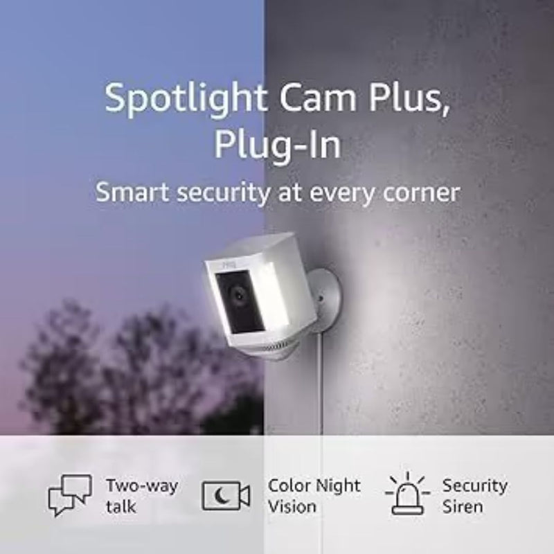 Ring Spotlight Cam Plus, Plug-in