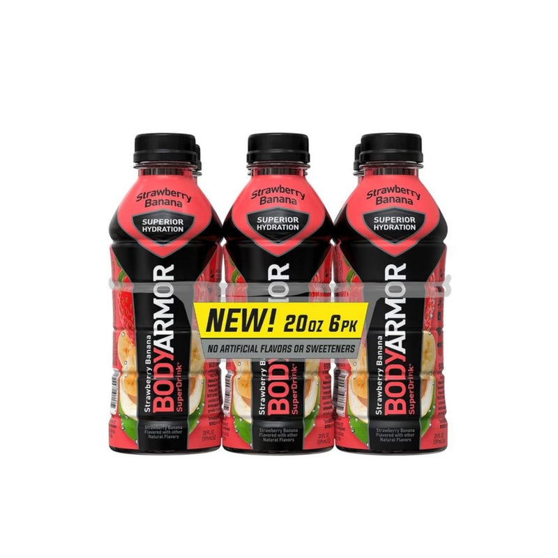 6 Bottles of 20oz BodyArmor Sports Drink Sports Beverage