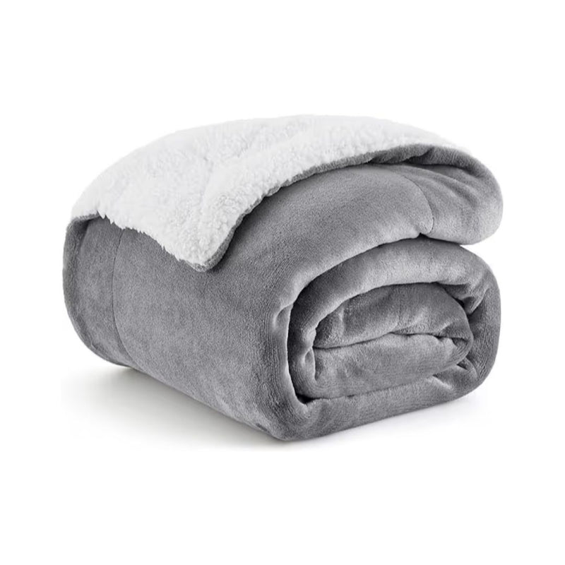 50x60 Inches Bedsure Sherpa Fleece Throw Blanket