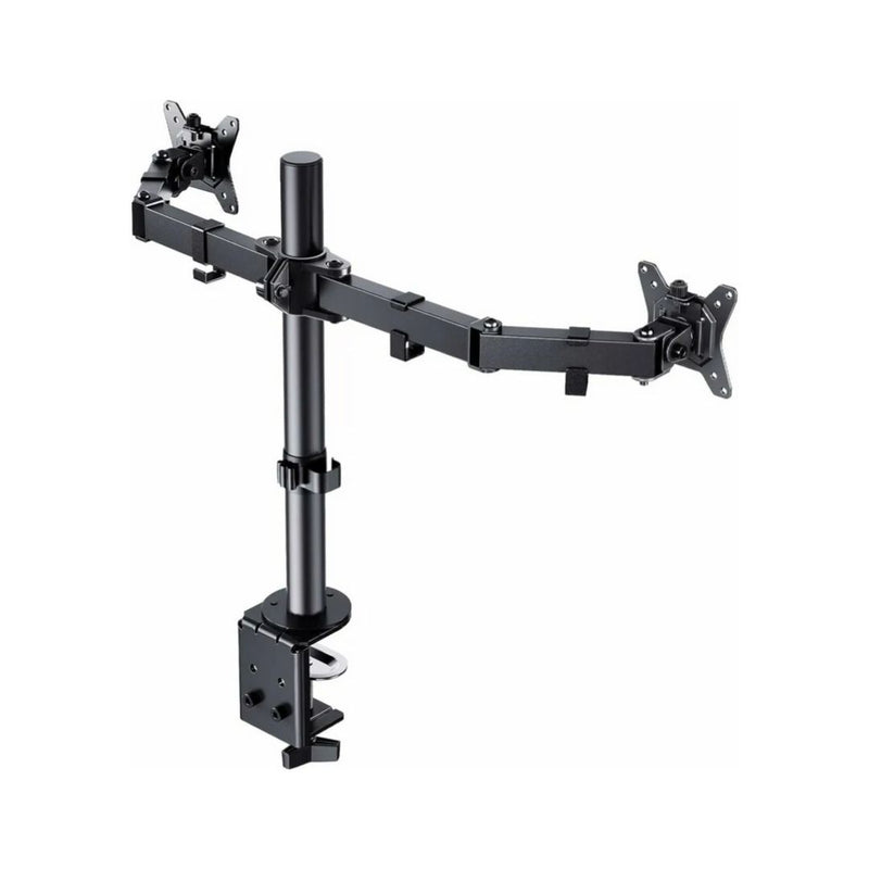 Fully Adjustable Dual Monitor Desk Mount