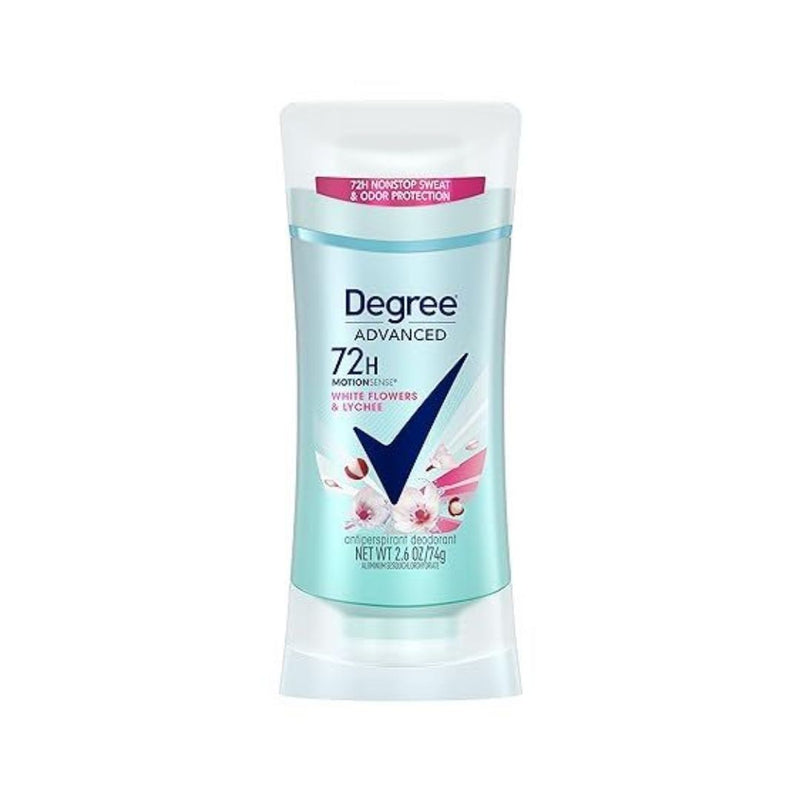 Degree Advanced Women’s 72-Hour Antiperspirant White Flowers & Lychee Deodorant Stick