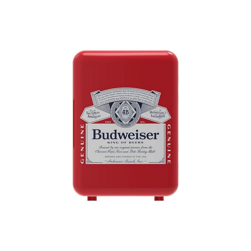 Budweiser 4L Mini Portable Compact Personal Fridge Cooler