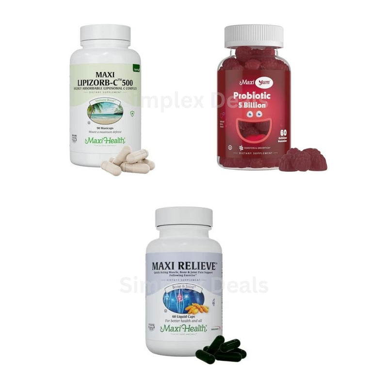 Save 45% Off Maxi Health Newly Released Vitamins & More