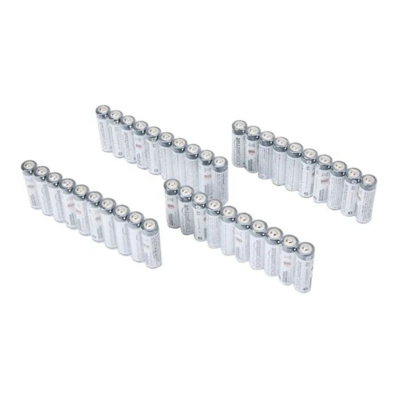 40-Pack AA Alkaline Batteries