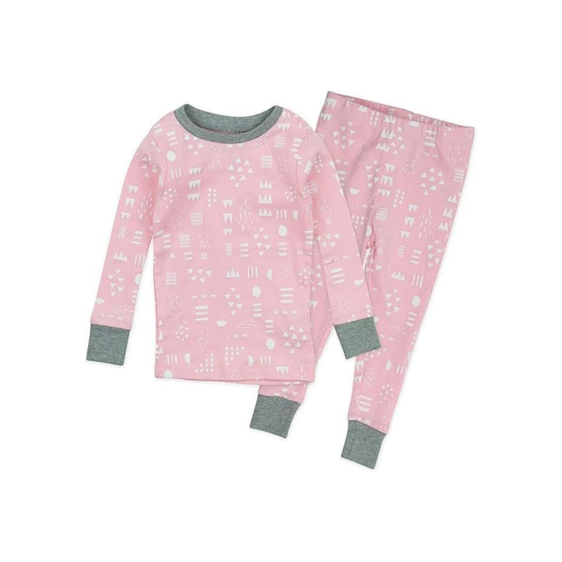 HonestBaby Girls' 2-Piece Pajamas