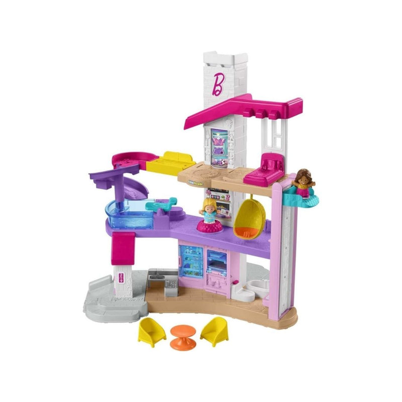 Fisher-Price Barbie Toddler Little DreamHouse Playset with Music & Lights