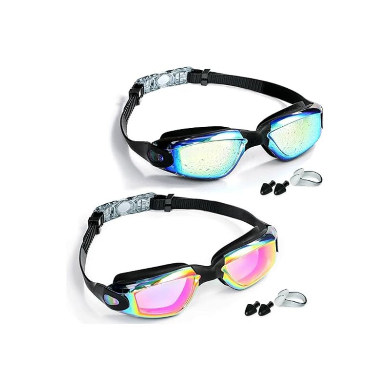 2-Pack Adult's Swimming Goggles