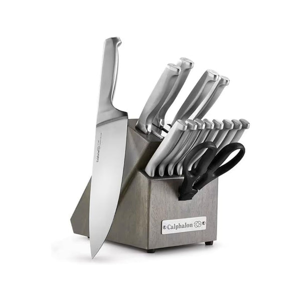 Calphalon Kitchen Knife Set with Self-Sharpening Block