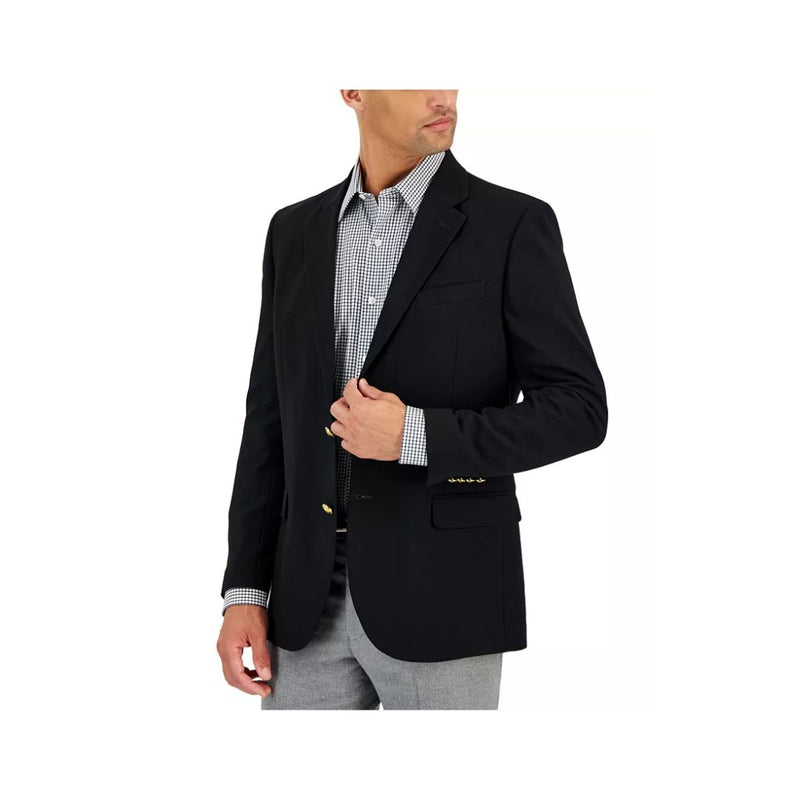 Nautica Men's Modern-Fit Active Stretch Solid Blazer